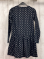 Preview:   Kleid  Gr. 158  schwarz silber Glitzerpunkte 