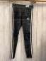 Preview: Adidas  Sportleggings  Gr. 152  grau schwarzer Druck weiße Seitenstreifen 