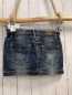 Preview: S´Oliver  Rock  Gr. 158  blau Jeans orange hellgraue Nähte 