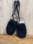 Preview: Hess natur  Handschuhe blau Walkstoff 