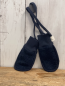 Preview: Hess natur  Handschuhe blau Walkstoff 