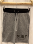 Preview: H&M  Shorts  Gr. 164  grau meliert schwarzer Bund mit Kordel dunkelgraue Schrift 