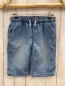 Preview: Okaidi  Shorts  Gr. 152  blau Jeans Gummizugbund mit weißer Kordel 