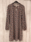 Preview: Tom Tailor  Kleid  Gr. 36  weiß schwarz orange petrol Druck 