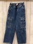 Preview: H&M  Hose  Gr. 146  blau Jeans Gummizugbund mit Kordel 