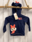 Preview: neu  Sweatjacke  Gr. 98  blau Kpauze Minnie Mouse Plüschfuttert 