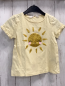 Preview: H&M  T-Shirt  Gr. 92  gelb goldene Glitzersonne 