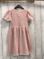Preview: Cupcakes & Cashmere  Kleid  Gr. 104  rosa Strick Lochmuster weiße Stickerei 