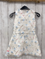 Preview: Peppermint  Kleid  Gr. 104  weiß Tüllüberkleid mit Schmetterlingen + Blumen + gestickten Ästen
