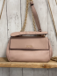 Preview: Liu-Jo  Tasche mit Beutel  altrosa goldene Schrift + Kette innen Leoprint