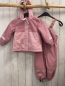 Preview: 2tlg  Regenanzug  Gr. 92  rosa altrosa gummiert 