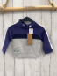 Preview: neu Manguun Pullover  Gr. 80  lila weiß blau grau mit Schrift + Fahrzeug 
