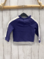 Preview: neu Manguun Pullover  Gr. 80  lila weiß blau grau mit Schrift + Fahrzeug 