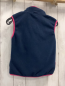 Preview: Trollkids  Weste  Gr. 116  blau Fleece pink Bund 