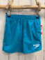 Preview: neu Speedo  Badeshorts  Gr. 128  türkis weiße Schrift