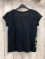 Preview:   T-Shirt  Gr. 122  schwarz Leopard Schmetterlinge Gräser 