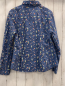 Preview: Boden  Hemd  Gr. 152  blau bunte Vögel 
