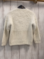 Preview: Mango  Pullover  Gr. 116  weiß Strick Zöpfe Noppen 