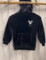 Preview: H&M  Pullover  Gr. 122/128  schwarz Plüsch Kapuze Micky Mouse 