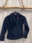 Preview: Decathlon Plüschjacke  Gr. 116  blau Kapuze himbeere Reißverschluss 
