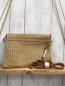 Preview: neu  Tasche  sand brauner Bund + Tragegurt 