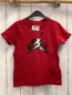 Preview: Nike  T-Shirt  Gr. 116  rot schwarz weißer Druck Handballer 
