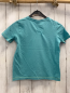 Preview: S´Oliver  T-Shirt  Gr. 116  türkis bunter Druck weiße Schrift 