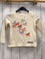 Preview: S´ Oliver  Langarmshirt  Gr. 104  creme bunte Pferde 