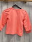 Preview:   Langarmshirt  Gr. 110  koralle bunte Schrift 