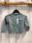 Preview: Vertbaudet  Strickjacke  Gr. 62  mint Lochmuster 