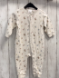 Preview: H&M  Schlafanzug  Gr. 80  weiß Hasen Blumen 