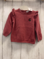 Preview: Vertbaudet  Pullover  Gr. 74 himbeere Strick Rüschen 