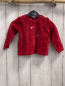Preview: Kanz  Pullover  Gr. 74  rot Nick Blumen Rüschen 
