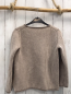 Preview: Christian Berg Pullover Gr. S  beige grau Streifen Strick 100% Cashmere 