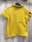 Preview: Tommy Hilfiger Poloshirt  Gr. 104  gelb Aufnäher schwarze Schrift 