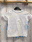 Preview: Diesel  T-Shirt  Gr. 104  weiß blauer Druck Schrift 