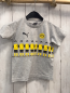 Preview: Puma  T-Shirt  Gr. 110  hellgrau gelbe schwarze Fußballspieler BVB