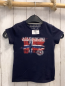 Preview: Napapijri  T-Shirt  Gr. 110  dunkelblau  Flagge weiße Schrift 