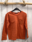 Preview: Marc O´Polo  Langarmshirt  Gr. 122  orange graue Streifen