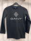Preview: gant  Langarmshirt  Gr. 128  schwarz weiße Schrift 