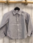 Preview: Jacadi  Hemd  Gr. 110  grau weiße Streifen