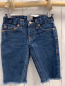 Preview: True Religion  Shorts  Gr. 116  blau Jeans orange Nähte Bund verstellbar 
