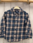 Preview: Mexx  Hemd  Gr. 98  petrol blau grau weiß rot kariert 