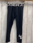 Preview: Under Armour  Sportleggings  Gr. 116  schwarz hellgraue Schrift 