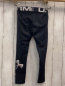 Preview: Under Armour  Sportleggings  Gr. 116  schwarz hellgraue Schrift 