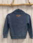 Preview: Vingino  Strickjacke  Gr. 122  blau mint meliert Strick großer Kragen 