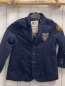 Preview: Mexx  Jacket  Gr. 104  blau Kord karierte Aufnäher 