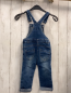 Preview:  Latzhose Gr. 92  blau Jeans Stickerei