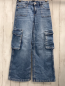 Preview: H&M Hose Gr. 146  blau jeans Bund verstellbar