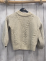 Preview:   Pullover  Gr. 116  beige Strick Rippen Zöpfe 